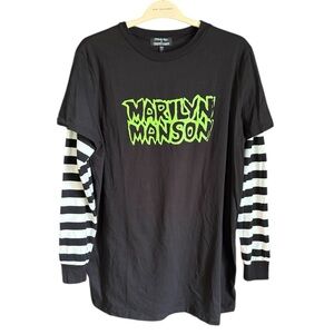Dolls Kill Marilyn Manson Long Sleeve NWT